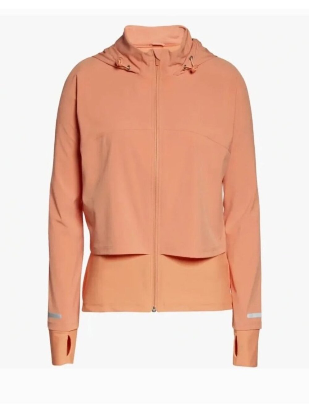 Sweaty Beatty Fast Track Running Hoodie Jacket​​ Orange - Size S